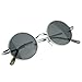 zeroUV - Small Retro-Vintage Style Lennon Inspired Round Metal Circle Sunglasses