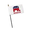 Republican Party Design 1- 4 x 6 inch Flag