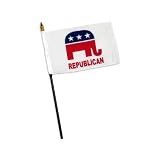 Republican Party Design 1- 4 x 6 inch Flag