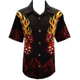 NEW Las Vegas Casino High Roller Biker Shirt, Dragonfly