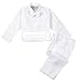 Spring Notion Baby Boys' White Classic Tuxedo with Tail