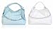 Ladies Light Blue Hobo Designer Chain Style Handbag