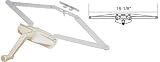 16-1/8 Beige Roto Gear Awning Window Operator