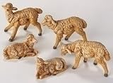 Fontanini 5 White Sheep 5-Piece Nativity Set #72539