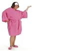 XL Knee Length Cotton Waffle Robe