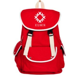 KPOP new accessories EXO XIUMIN backpack schoolbag