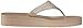 Skechers Cali Women's Vinyassa-Bindu Flip Flop, Taupe, 9 M US