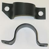 1953-1957 License Bumperette Support Brackets