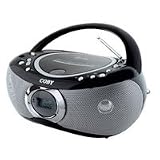 COBY MP-CD455 Portable AM/FM Radio MP3 CD Player