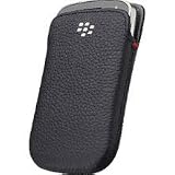 31raGUSToYL. SL160  OEM Blackberry BLACK Leather Pocket Cover Case (no belt clip) Bold Touch 9930 9900