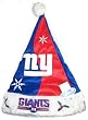 New York Giants Color Block Santa Hat - Football Sports Merchandise