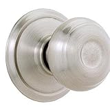 Schlage F51SK GEO 619 Georgian Entry Knob, Satin Nickel with SecureKey