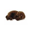 Perfect Petzzz Breathing Dog Pet Chocolate Lab with Red Tote Carrier and Bed