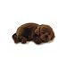 Perfect Petzzz Breathing Dog Pet Chocolate Lab with Red Tote Carrier and Bed