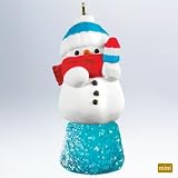 Hallmark 2011 Sweet Li'l Snowman Miniature Ornament - #QXM9139