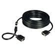 Tripp Lite P503-050 SVGA EZ-Pull Gold Monitor Cable w RGB Coax, HD15M/M - 50ft