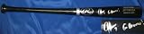 Jeff Francoeur Autographed/Hand Signed Black Rawlings Bat w/Go Braves