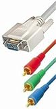 2m VGA an RGB YUV Kabel, 15-pol HD St an 3 x Cinch St, Länge 2,0m