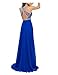 Vickyben Prom Dress Royal Blue Floor Length 2016