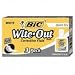 BIC, Wite-Out, Correction Fluid With Foam Applicator, Quick Dry, White, Pack Of 12