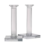 Thomas O'Brien Crystal Candlestick, Pr. H. 9
