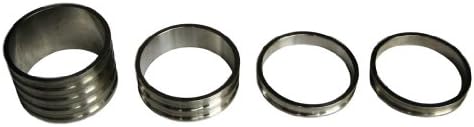 4 x Titanium Ti Headset Stem Spacers Kit 5-5-10-20mm 1-1/8" 28.6mm