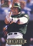 Jose Canseco, Oakland Athletics Autographed Card