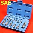 Professional 13 pc SAE STANDARD HEX ALLEN WRENCH BIT SOCKET TOOL SET