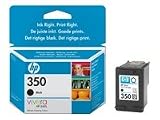 350 Black Inkjet Print Cartridge with Vivera Ink