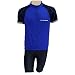 AIRTRACKS FAHRRAD SET-HOSE+TRIKOT BLAU-SCHWARZ - XL