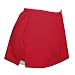 A-line Tennis Fitness Skirt with Shorts and Slits Red