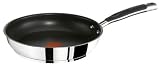 Tefal E97606 PRO SERIES INOX THERMO-SPOT INDUCTION "Gault Millau" PRO SERIES Inox Pfanne ohne Deckel 28 cm