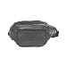 Genuine Cowhide Leather Fanny Pack with 5 Zippered Pockets