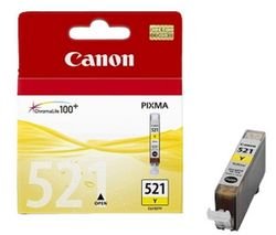 Buy Canon CLI 521Y - Ink tank - 1 x yellow online at Discounted New and Used prices. Delivered to your door with Off-The-Bookshelf.