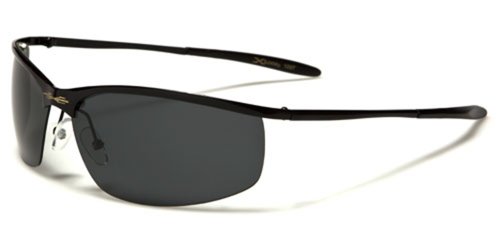 Xloop metal boating polarized driving sunglasses (black…