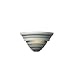 Justice Design Group CER-1865-CRB Carbon - Matte Black Ceramic Single Light 11.75 Supreme Interior