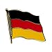 Yantec Flaggenpin Deutschland Pin Flagge