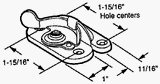 Prime Line Prod. 171118 Cam Type Sliding Window Sash Lock