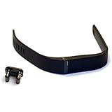 Large L Black Replacement Band with Clasp for Fitbit Flex Only /No Tracker/ Wireless Activity Bracelet Sport Wristband Fit Bit Flex Bracelet Sport Arm Band Armband