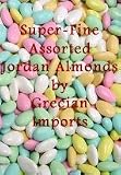 Grecian Imports Brand - Jordan Almonds - Super Fine (Best Grade) - Assorted Colors - Polished (shiny) 1 pound