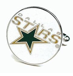 Dallas Stars Cufflinks - NHL Hockey Sports Themed Formal Wear