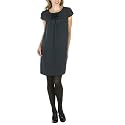 Mossimo� Black: Ruffle Dress - Midnight Blue