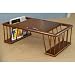 Bed Desk (Antique Walnut) (8.50H x 25.98W x 15.16D)