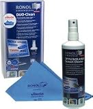 Produkt-Bild: RONOL "DUO CLEAN" 250ml TFT, LCD, PLASMA Monitor Screen Cleaner Reiniger + 1 Vileda Professional-Microfasertuch, Bildschirm reinigen