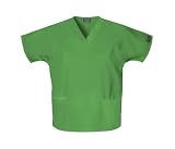 Cherokee Workwear Womens Solid 2 Pocket V-neck Scrub Top (Assorted Colors, XS-5X)