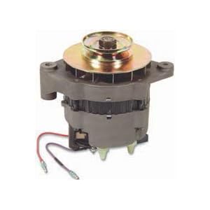 Mallory Marine Alternator (New) for Mercruiser Mando OEM alternator, 12V, 55A internal regulator, v-belt pulley by