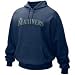 Nike Seattle Mariners Navy Blue Tackle Twill Hoody Sweatshirt