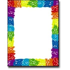 COMPUTER PAPER RAINBOW: KID-DRAWN by Carson Dellosa