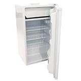 Haier HSA04WNCWW Compact 3-8/9-Cubic-Foot Refrigerator/Freezer, White