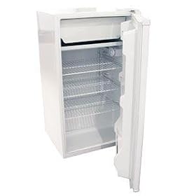 Haier HSA04WNCWW Compact 3-8 9-Cubic-Foot Refrigerator Freezer, White by Haier